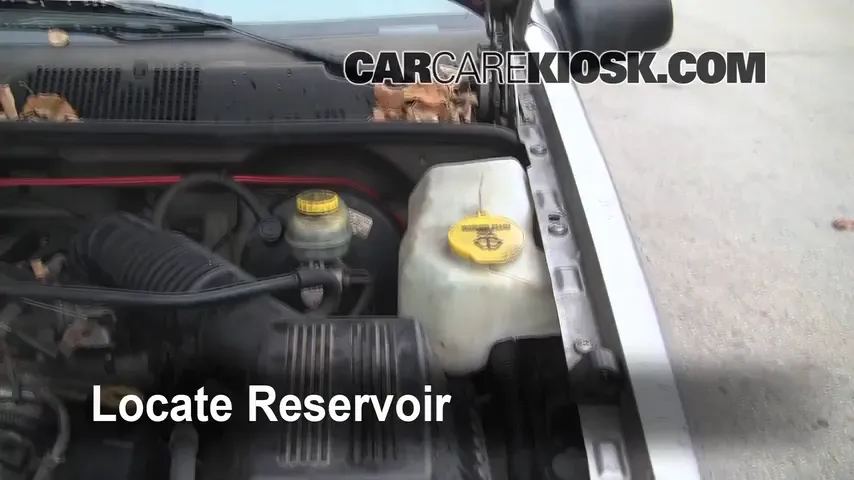 1998 Jeep Grand Cherokee TSi 4.0L 6 Cyl. Windshield Washer Fluid Add Fluid